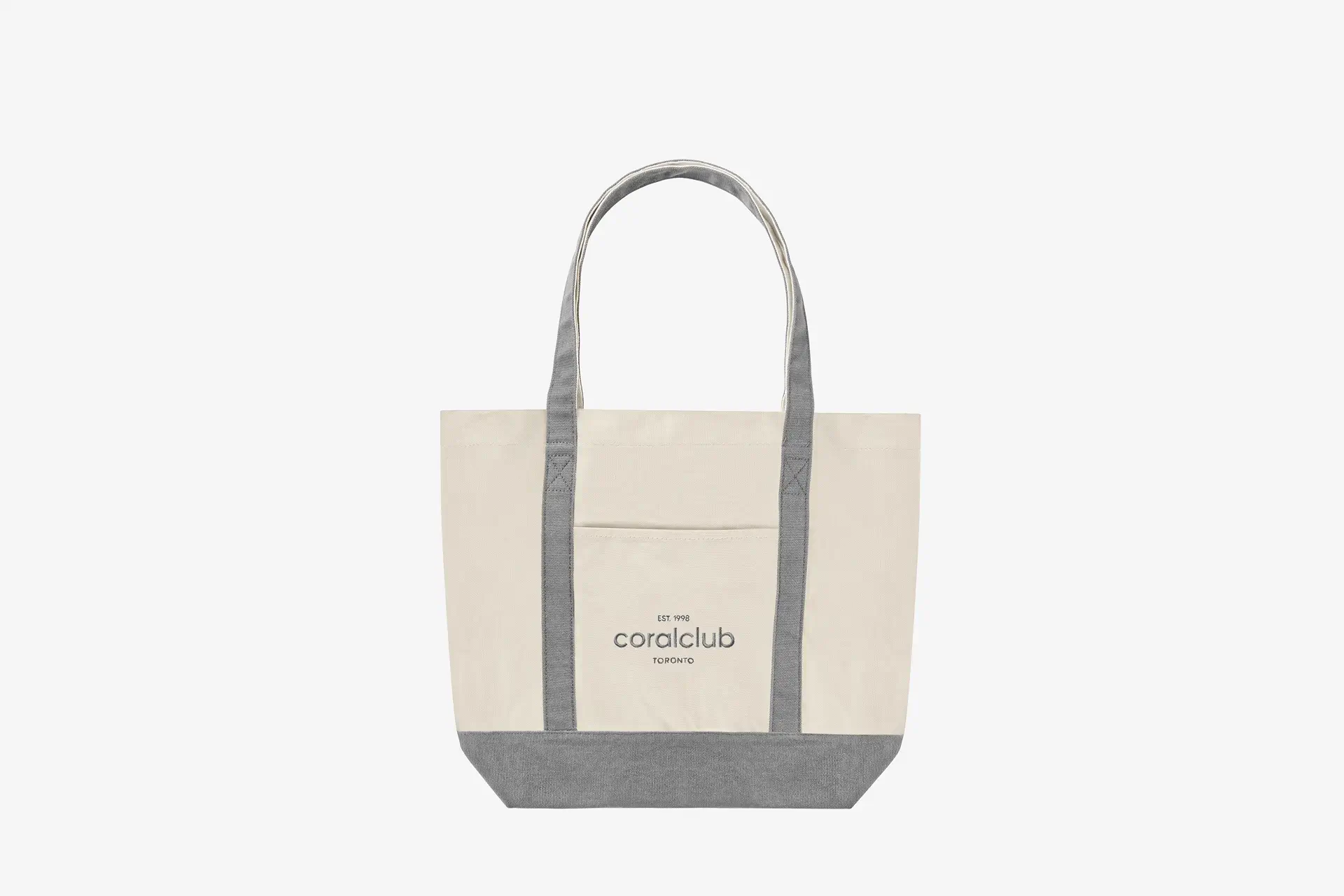 Torba shopper, szara