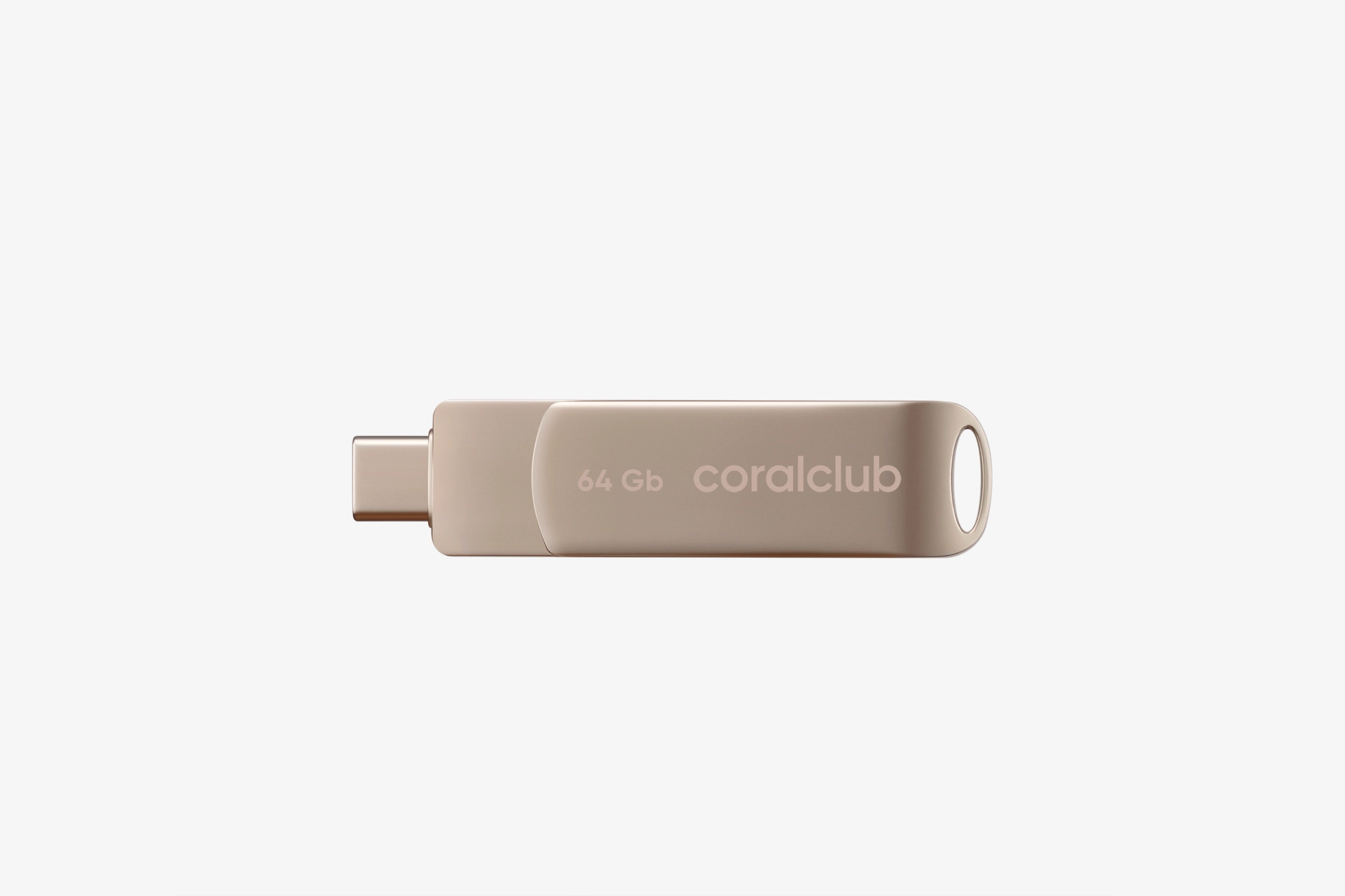 Pendrive CORALCLUB USB+Type-C