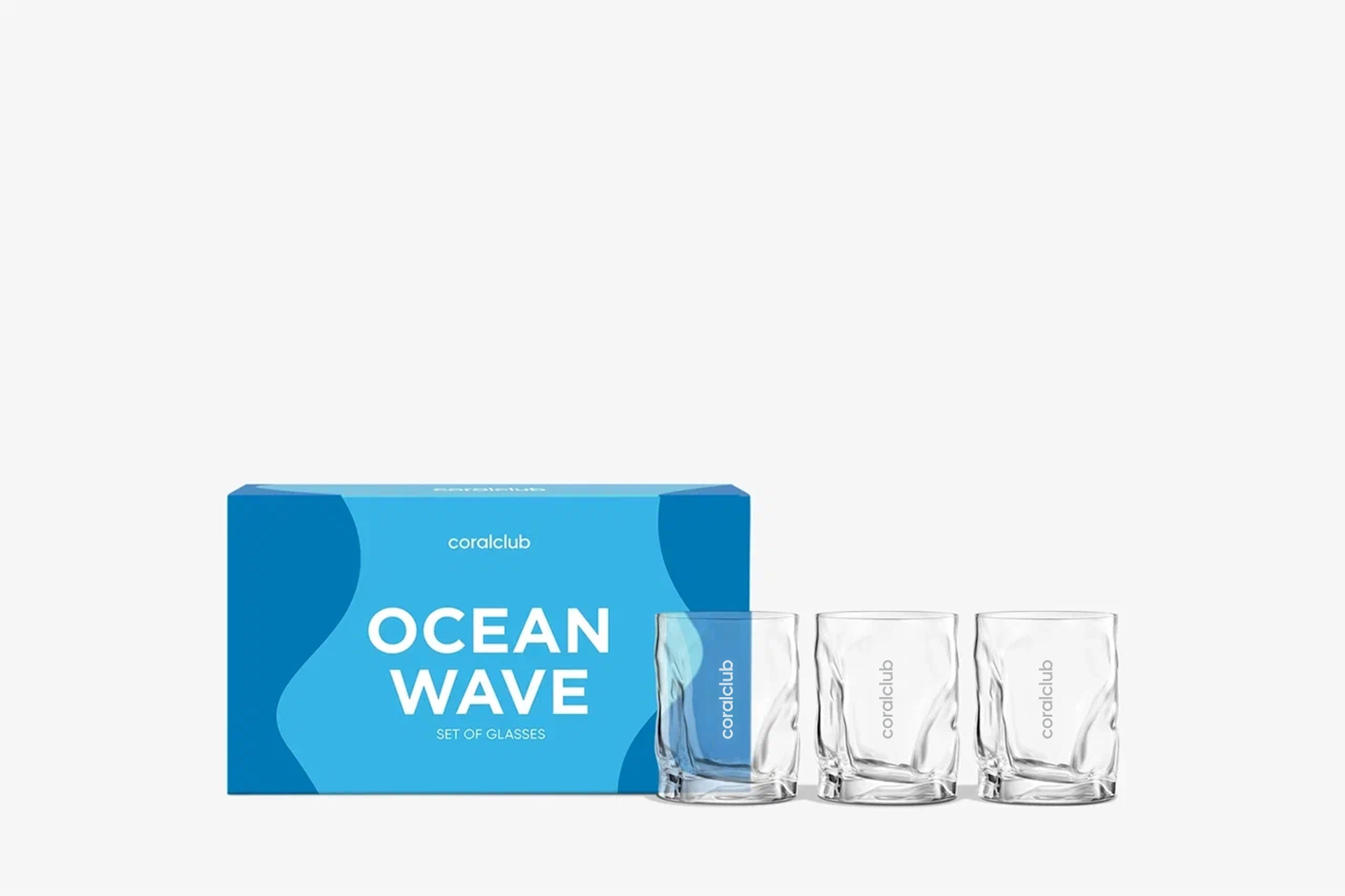 Zestaw szklanek OCEAN WAVE