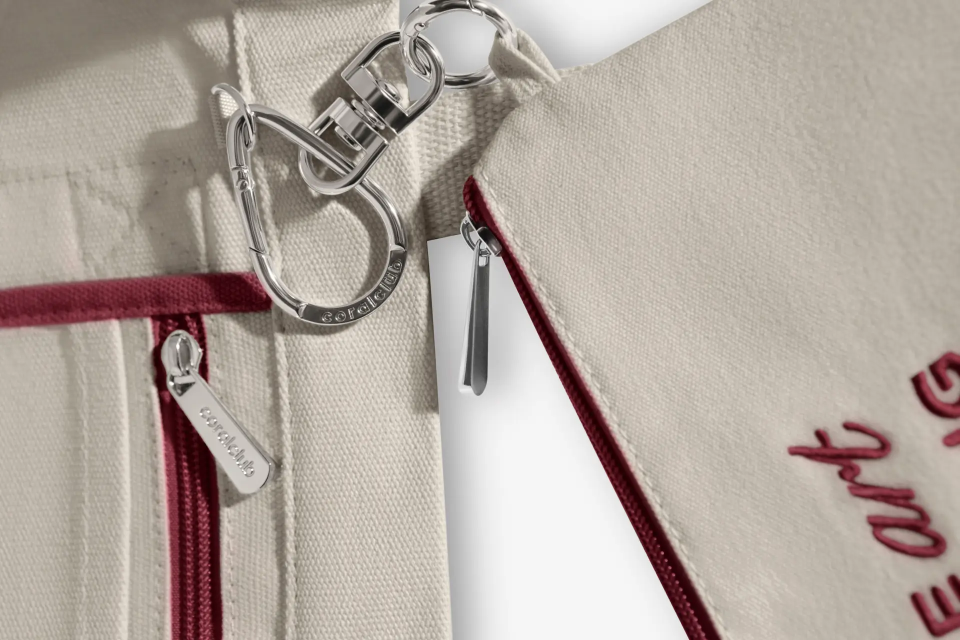 Torba shopper, bordowa